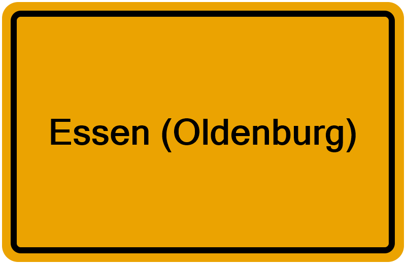 Handelsregisterauszug Essen (Oldenburg)